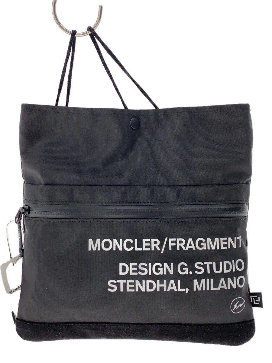 【中古】MONCLER◆20AW/ショルダーバッグ/ポリエステル/BLK/プリント/F209U5I70000 02SLR【バッグ】|2nd STREET 店