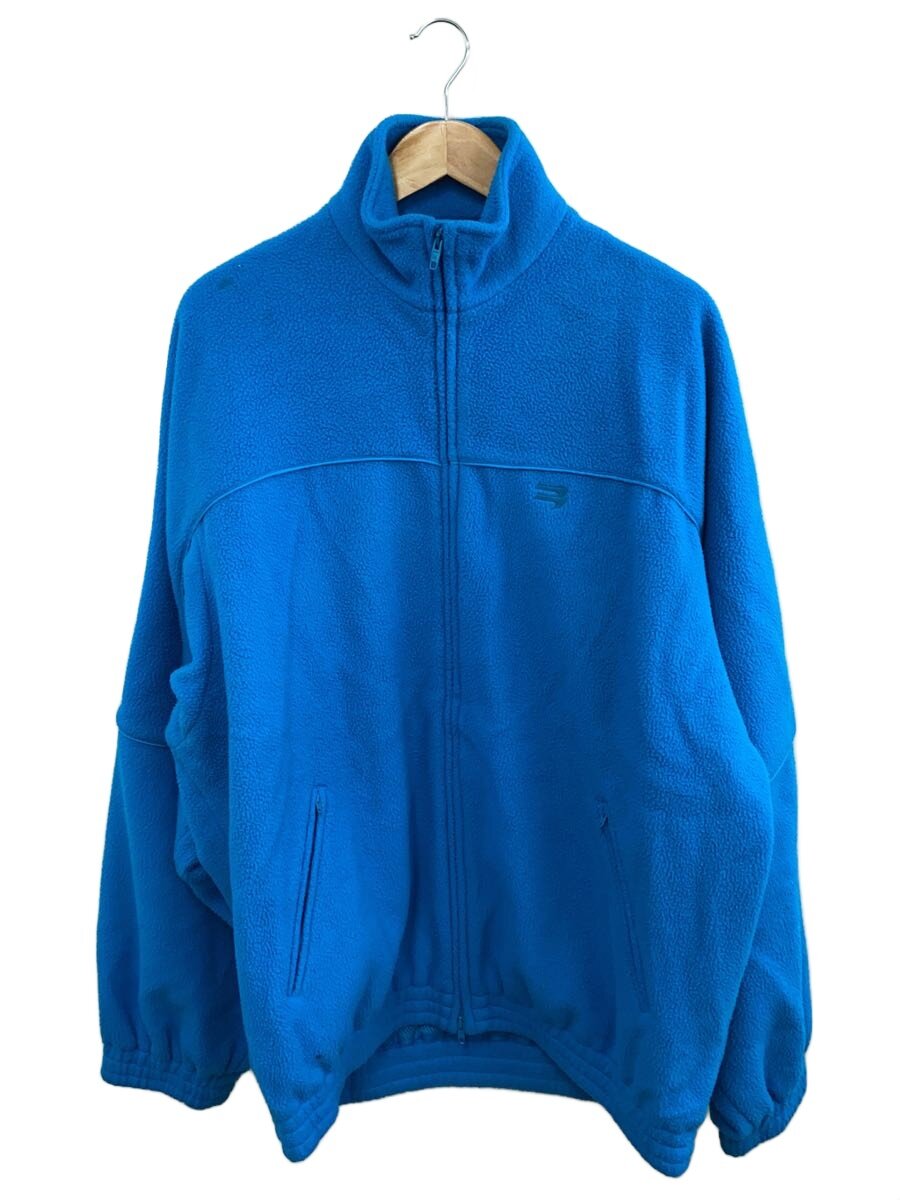 【中古】BALENCIAGA◆SPORTY B/Tracksuit Jacket/2022/48/ポリエステル/青色/バレンシアガ【メンズウェア】