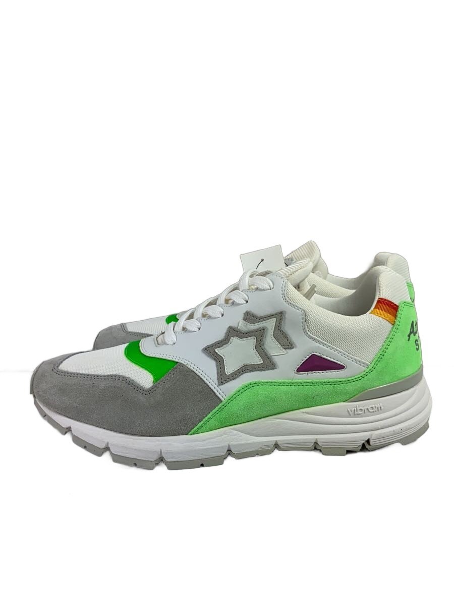 【中古】Atlantic STARS◆ローカットスニーカー/43/WHT/ANTARC DBOD BT89-43【シューズ】
