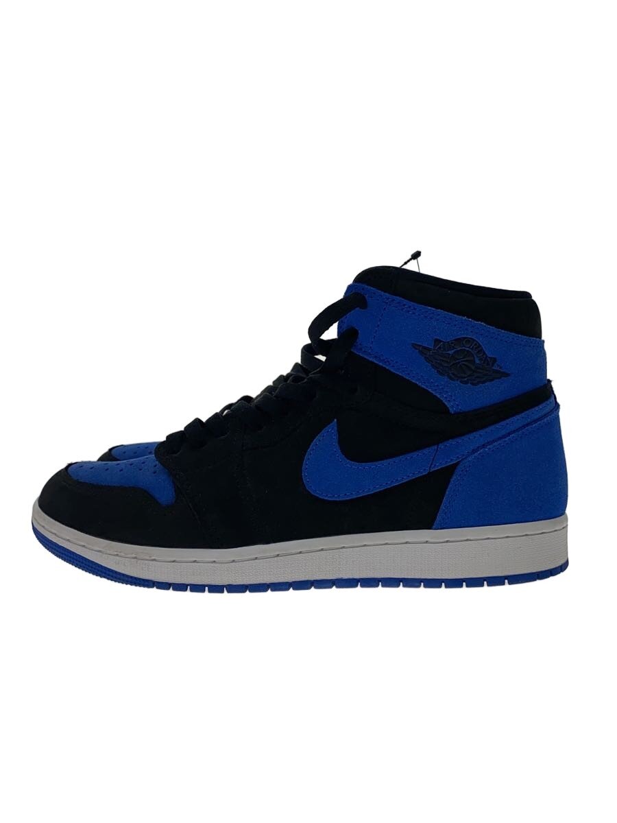 【中古】NIKE◆AIR JORDAN 1 RETRO HIGH OG_エアジョーダン1 レトロ ハイ OG/27.5cm/BLU【シューズ】｜2ｎｄ STREET 店