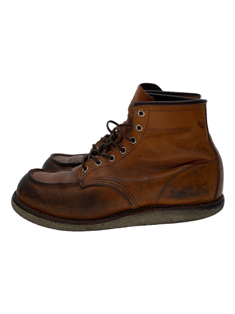 【中古】RED WING◆アイリッシュセッター6インチモック/犬タグ/ブーツ/US8.5/BRW/レザー/9875【シューズ】｜2ｎｄ STREET 店