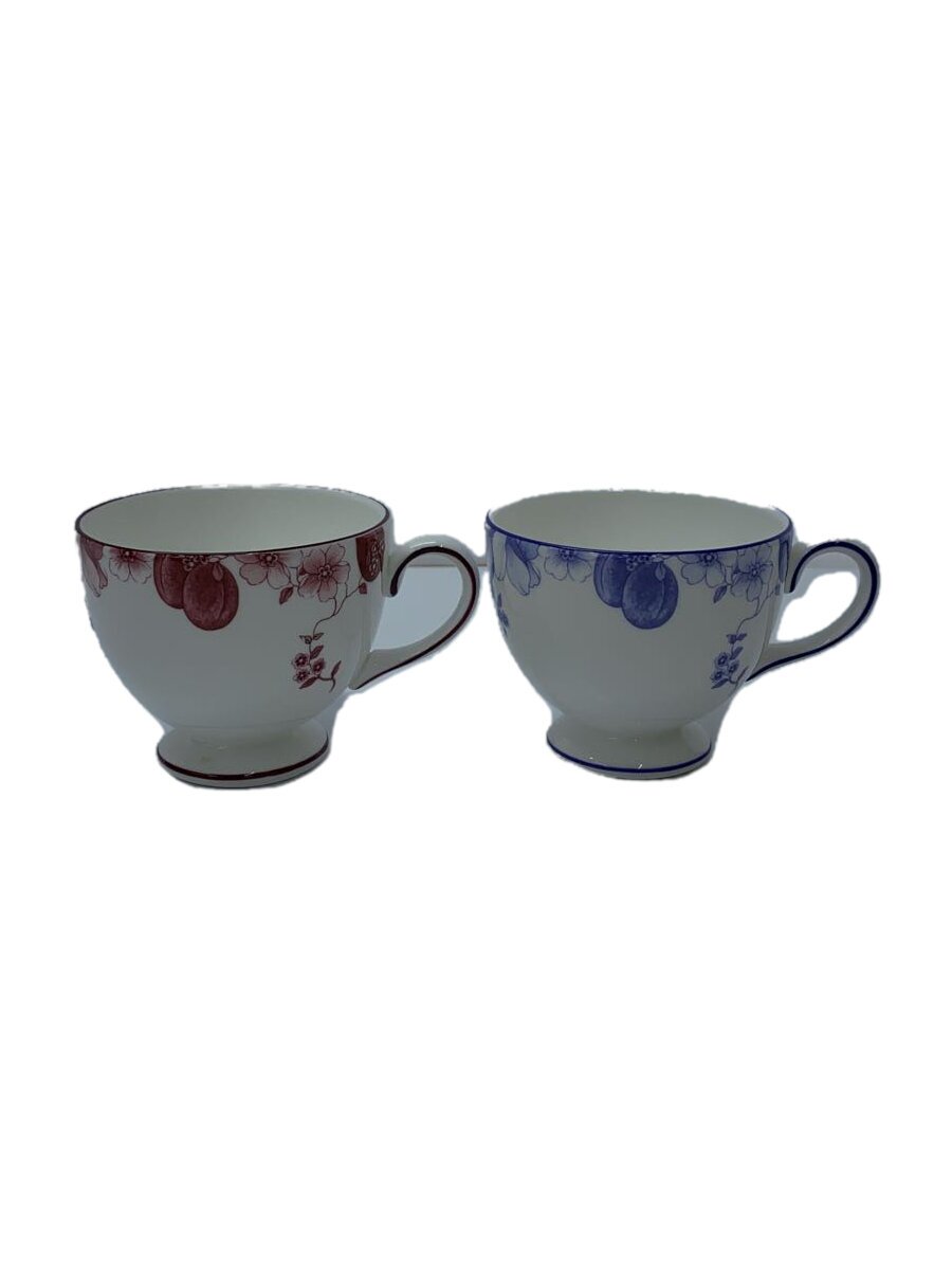 【中古】WEDGWOOD◆カップ&ソーサー/2点セット/WHT【キッチン用品】