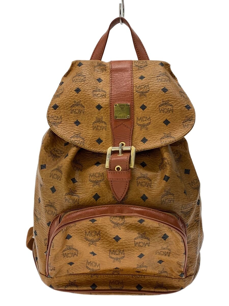 【中古】MCM◆背嚢/--/BRW【御徒面子】