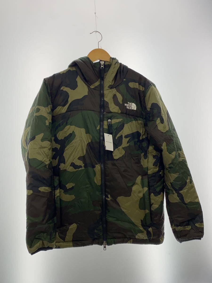 【中古】THE NORTH FACE◆NOVELTY TRANGO PARKA_ノベルティ トランゴ パーカー/M/ナイロン/KHK【メンズウェア】