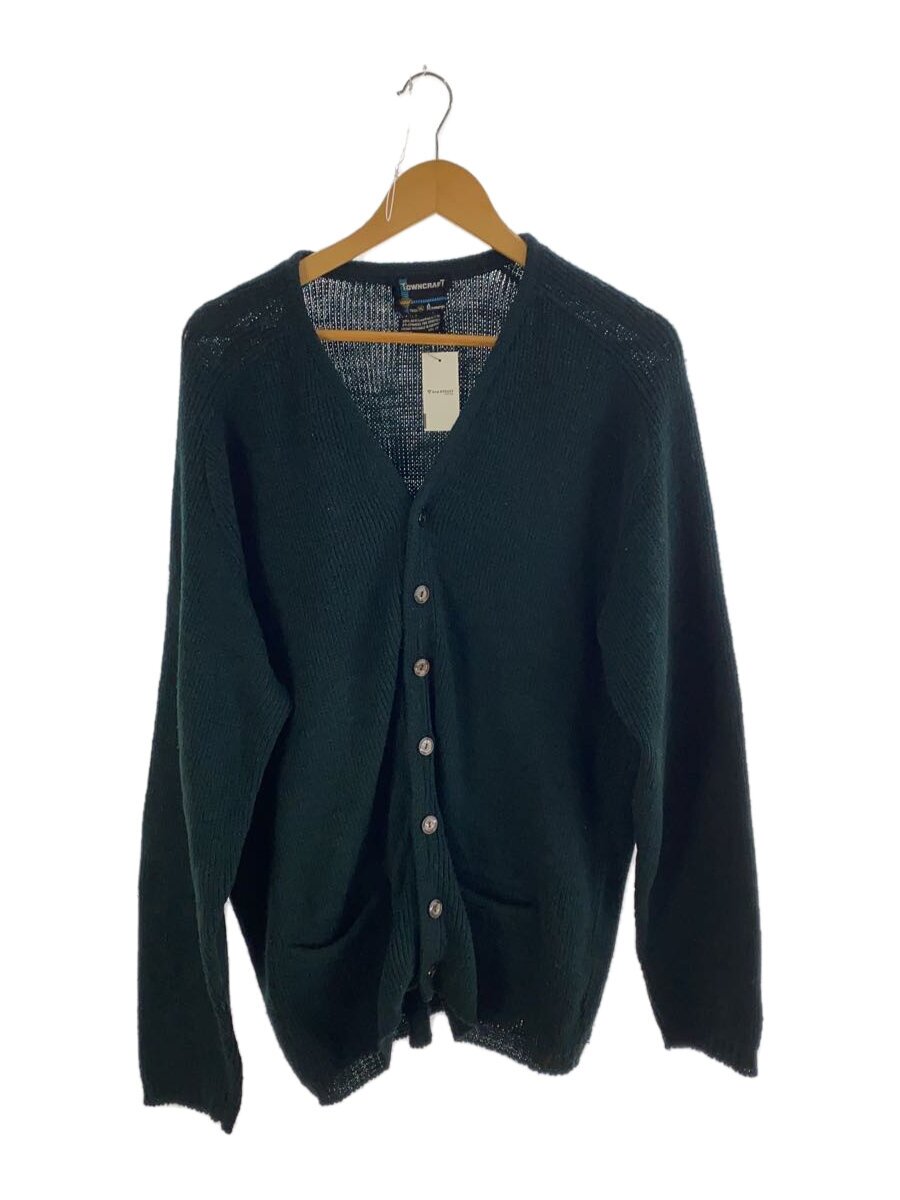 【中古】TOWN CRAFT◆ジレー(朦々たる)/XL/アクリル樹脂/GRN/60s【メンズウェア】
