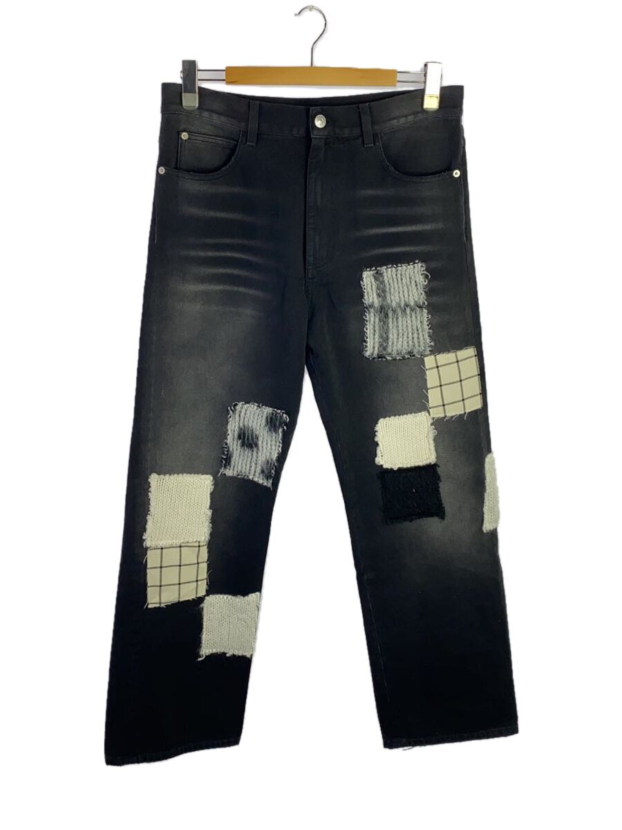 【中古】MARNI◆23AW/引っ切り無いズボン下/32/ジーンズ/BLK/無地/PUJU0021L2USCV87【メンズウェア】