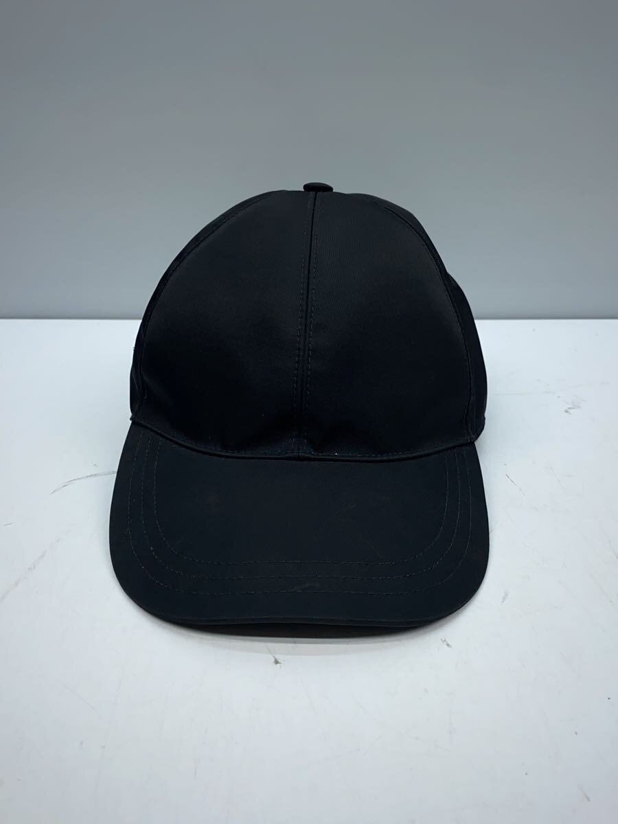 【中古】PRADA◆RE-NYLON/TESUTO/３角形ロゴタイプ/野球旗がしら/ナイロン/M/BLK/1HC274【服飾雑貨他】