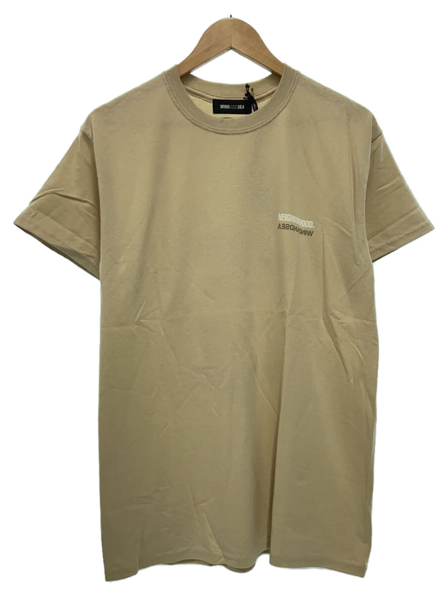 【中古】WIND AND SEA◆×NEIGHBORHOOD/C-TEE SS/プルオーバー/M/綿織物/KHK/211ELWSN-STM02S//【メンズウェア】
