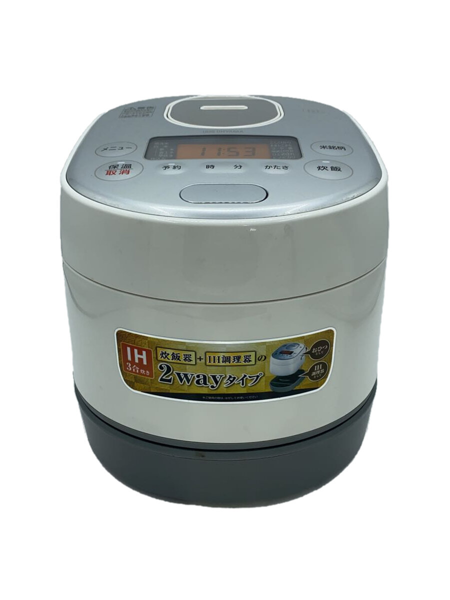 【中古】IRIS OHYAMA◆ジャー炊飯器/RC-SA30E-W//【家電・ビジュアル・オーディオ】