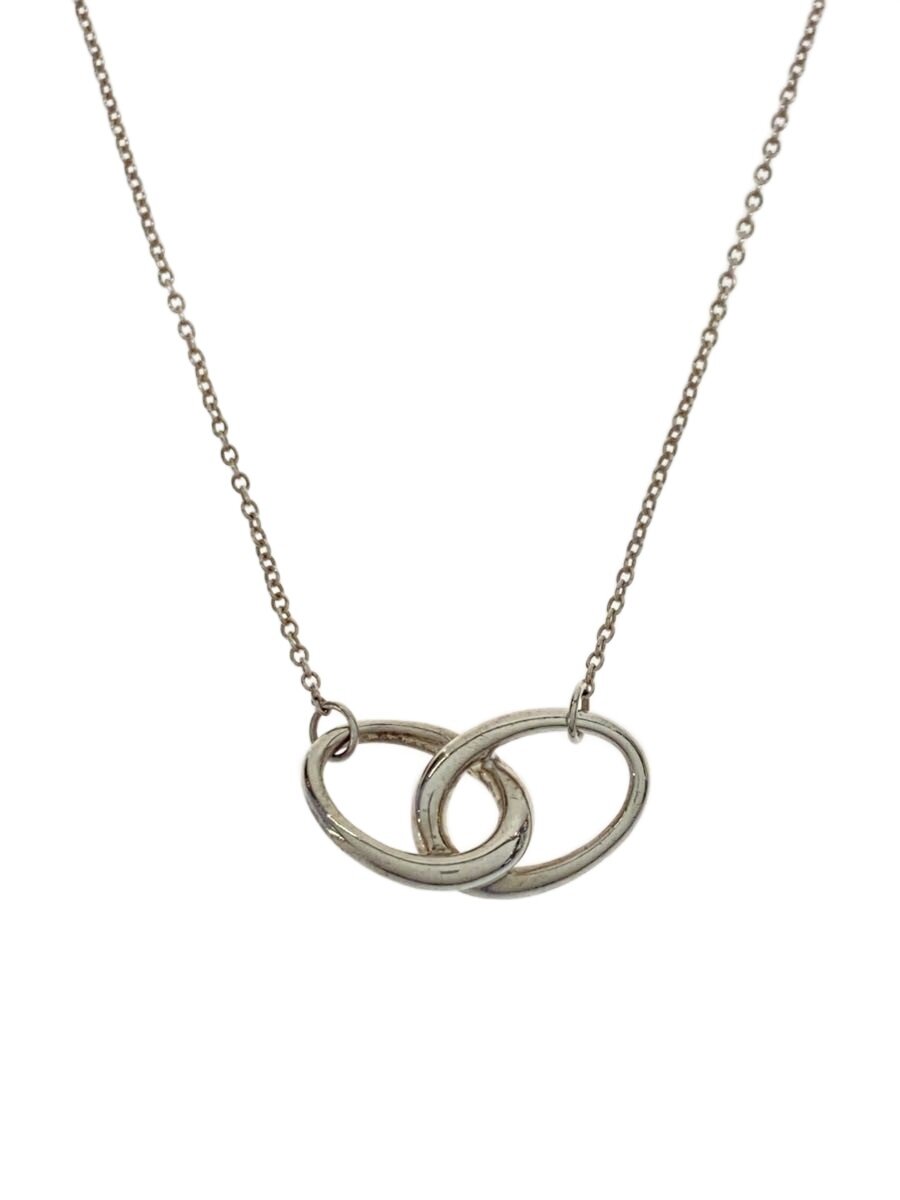 【中古】TIFFANY\u0026Co.◆ダブル輪っか/首飾り/SV925/とっ始め有/レディース//【服飾雑貨他】