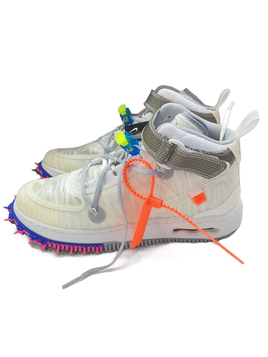 【中古】NIKE◆AIR FORCE 1 MID SP_空軍 1 ミッド SP/27糎/WHT【シューズ】