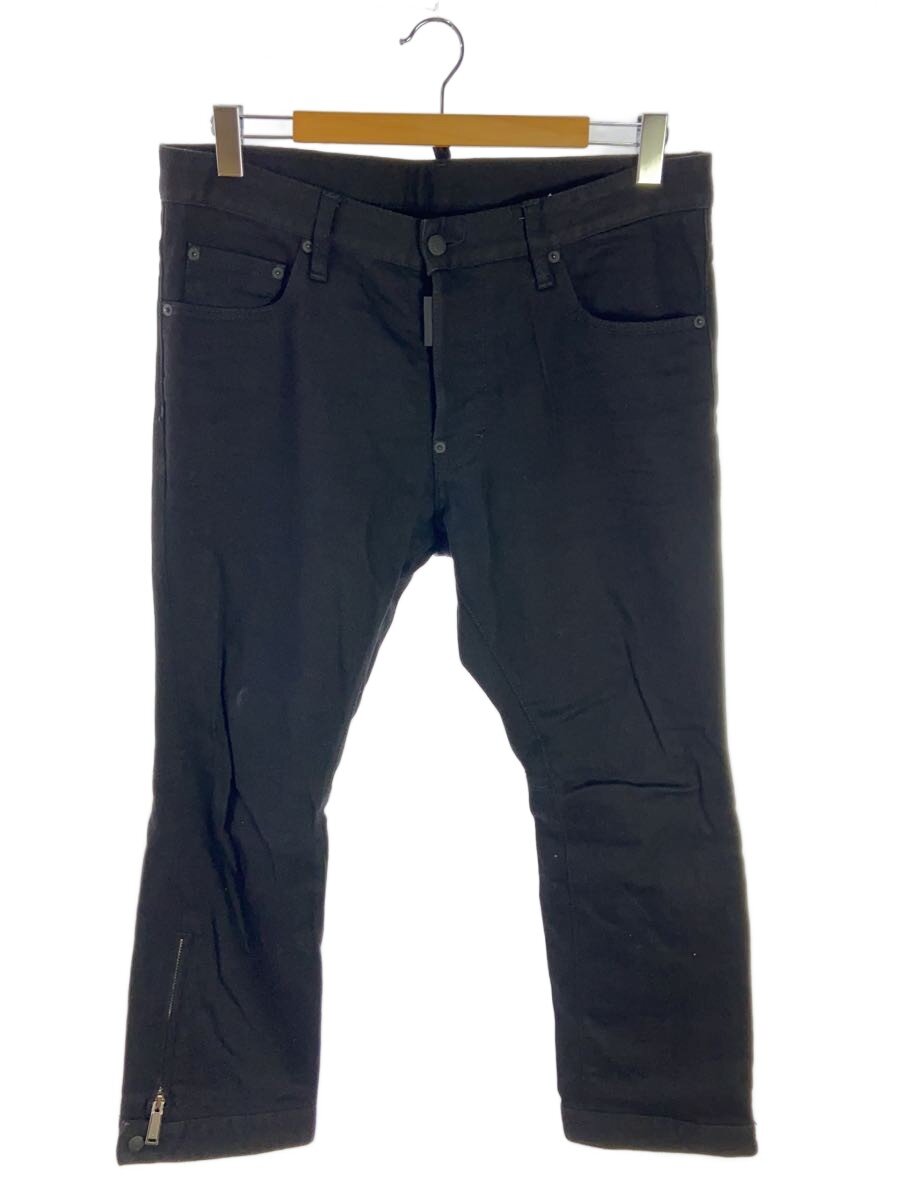 【中古】DSQUARED2◆引っ切り無いズボン下/50/綿織物/BLK/無地/S71LB0377//【メンズウェア】