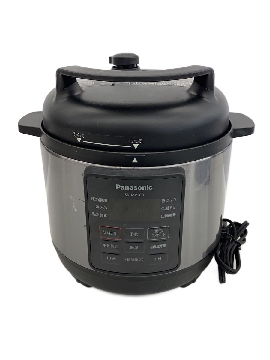 【中古】Panasonic◆電気調理鍋 SR-MP300-K【家電・ビジュアル・オーディオ】