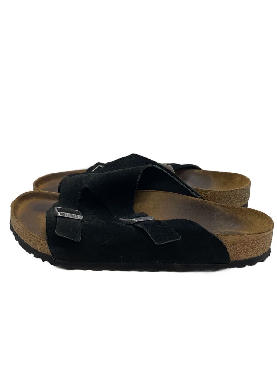 【中古】BIRKENSTOCK◆ZURICH/チューリッヒ/サンダル/41/BLK/スウェード//【シューズ】