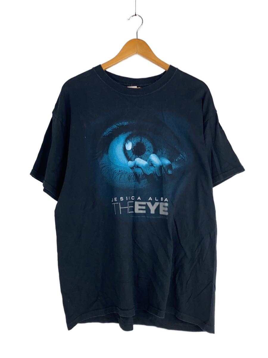 【中古】JERZEES◆半袖Tシャツ/XL/コットン/ブラック/00s/THE EYE/ムービーT/映画【メンズウェア】｜2ｎｄ STREET 店