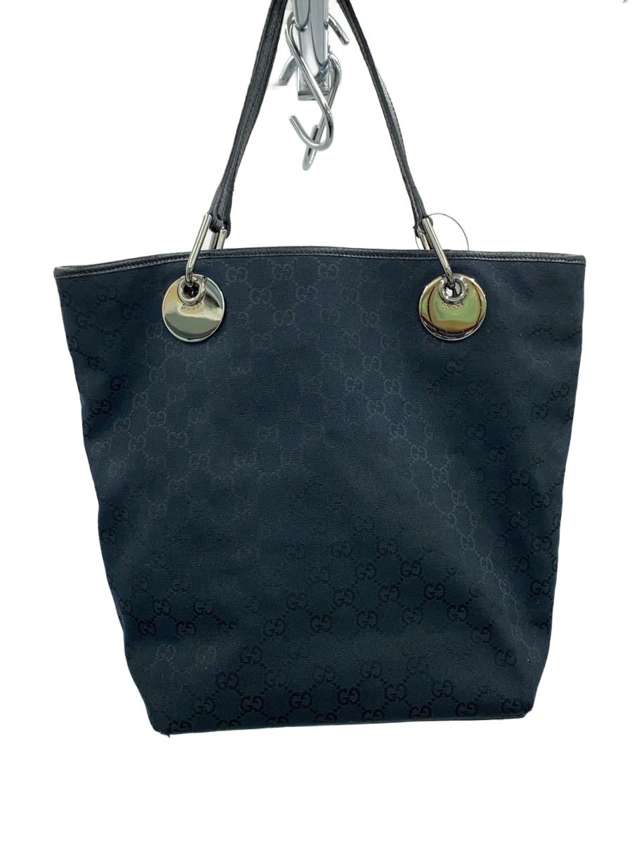 【中古】GUCCI◆GGパターン/トートバッグ/キャンバス/BLK/120836 002058【バッグ】|2nd STREET 店