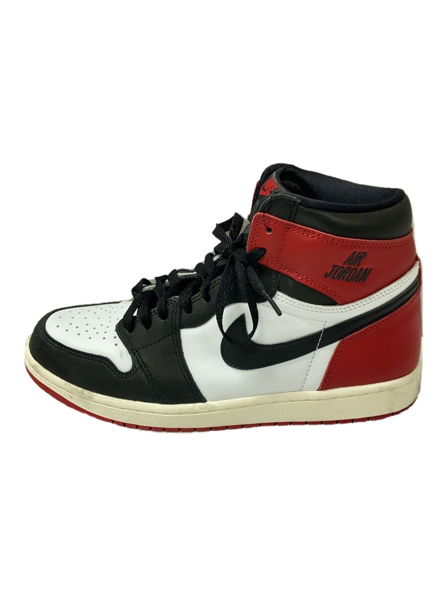 【中古】NIKE◆AIR JORDAN 1 RETRO HIGH OG_エアジョーダン1 レトロ ハイ OG/28cm/RED【シューズ】｜2ｎｄ STREET 店