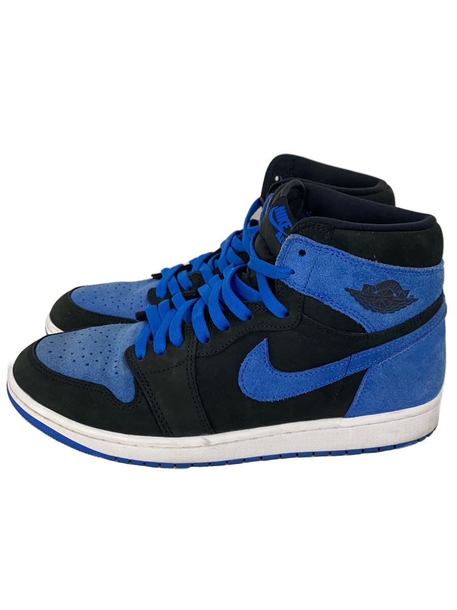 【中古】NIKE◆AIR JORDAN 1 RETRO HIGH OG/29糎/青碧/スウェード/DZ5485-042【シューズ】