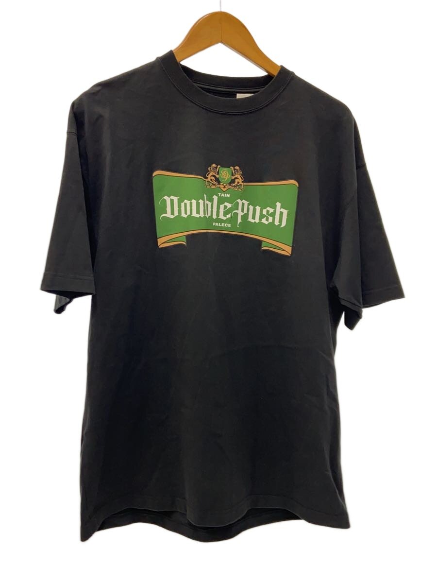 【中古】TAIN DOUBLE PUSH◆Tシャツ/L/コットン/BLK【メンズウェア】｜2ｎｄ STREET 店
