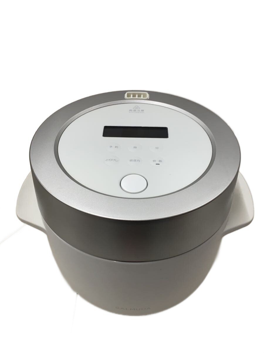 【中古】BALMUDA◆ジャー炊飯器/K03A-WH//【家電・ビジュアル・オーディオ】