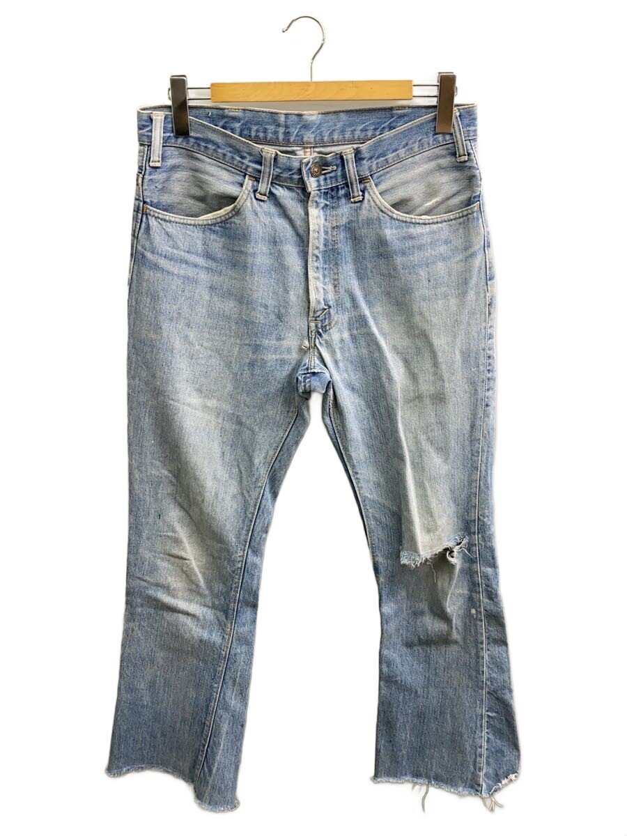 【中古】Levi’s◆ブーツカットパンツ/裏名取り草8/オレンジ色ため桶/42タロン/ジーンズ/IDG/無地【メンズウェア】