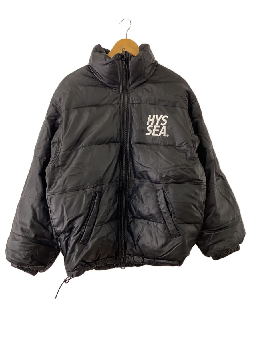 【中古】WIND AND SEA◆落ち込む上衣/M/羊革/黒いこと/WDS-C-HYS-23-AP-01-02【メンズウェア】
