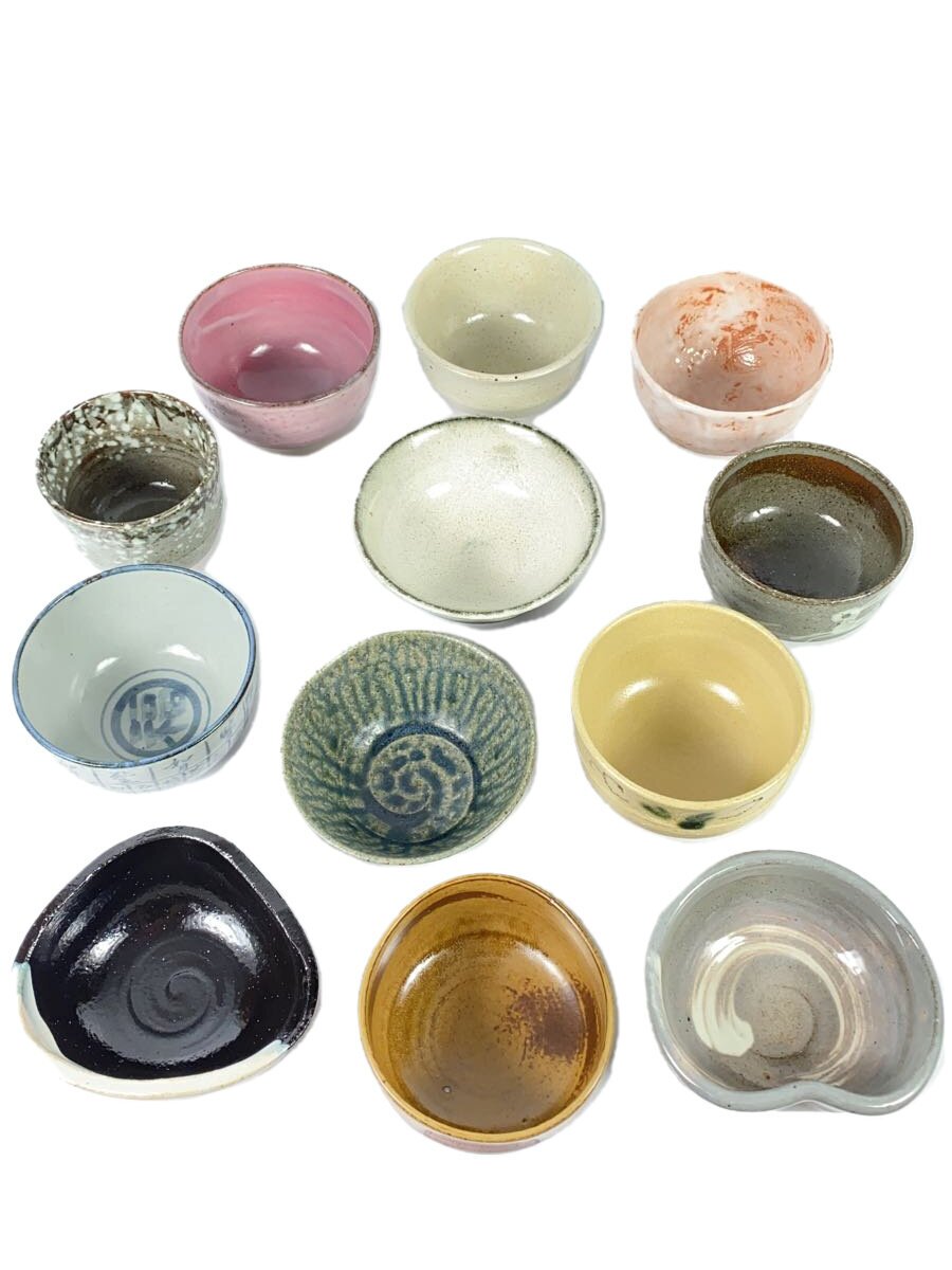 【中古】十二碗コレクション/安藤實/守峰窯/和食器/12点【キッチン用品】