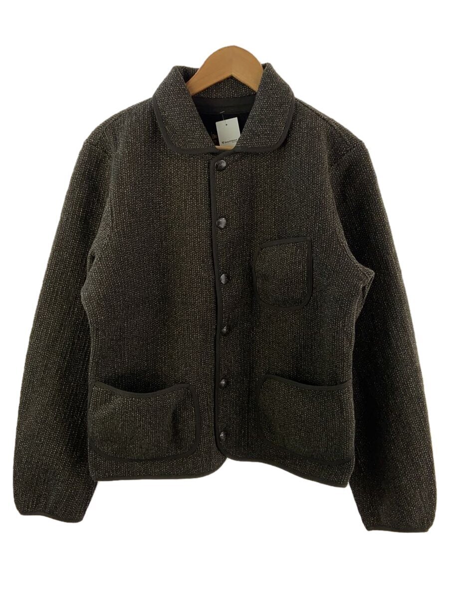 【中古】RRL◆砂浜差し交わす/Wool Cotton All Purpose Cardigan Jacket/ゴマ塩/S//【メンズウェア】