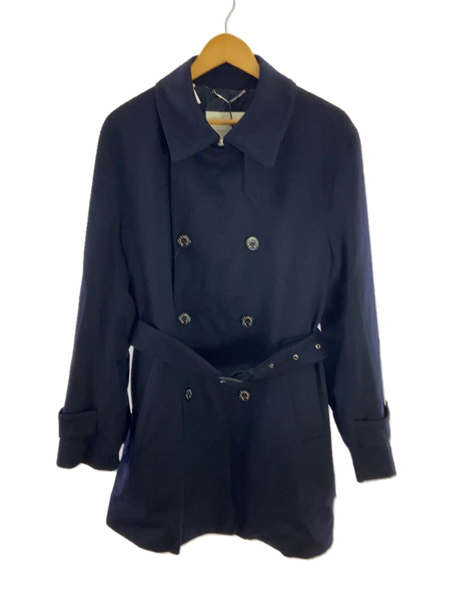 【中古】MACKINTOSH◆トレンチコート/40/羊毛/NVY/無地/G242MO1166FLAAU【メンズウェア】