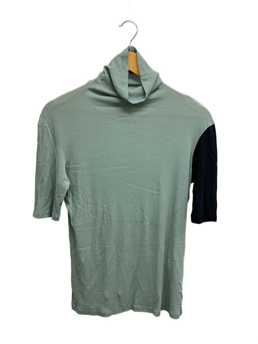 【中古】ISSEY MIYAKE◆タートルネックパワーネット半袖カットソー/2/綿織物/KHK/jk226/? NULL ?【レディース御召しもの】