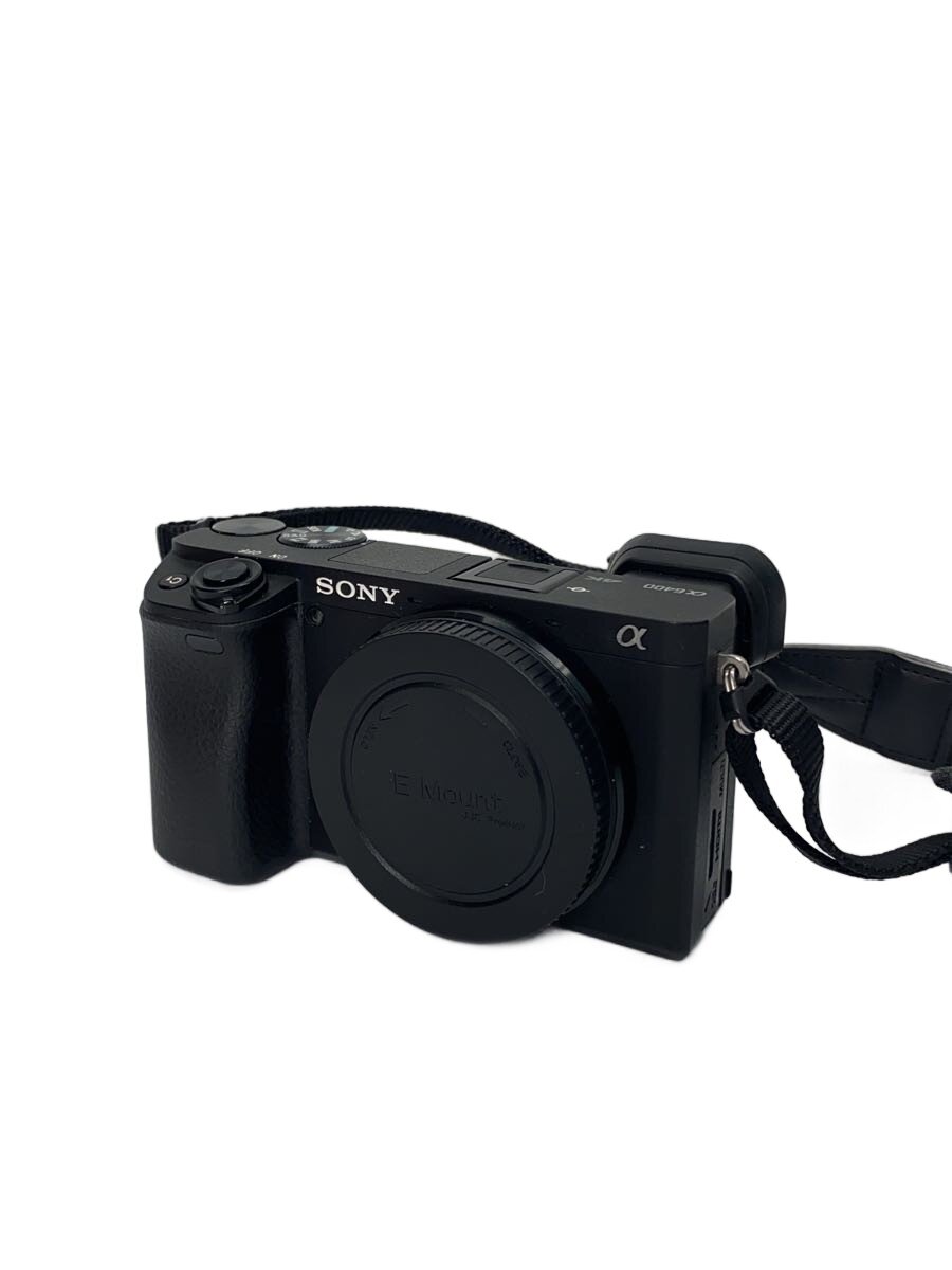【中古】SONY◆デジタル一眼カメラ α6400 ILCE-6400Y ダブルズームレンズキット [ブラック]//【カメラ】