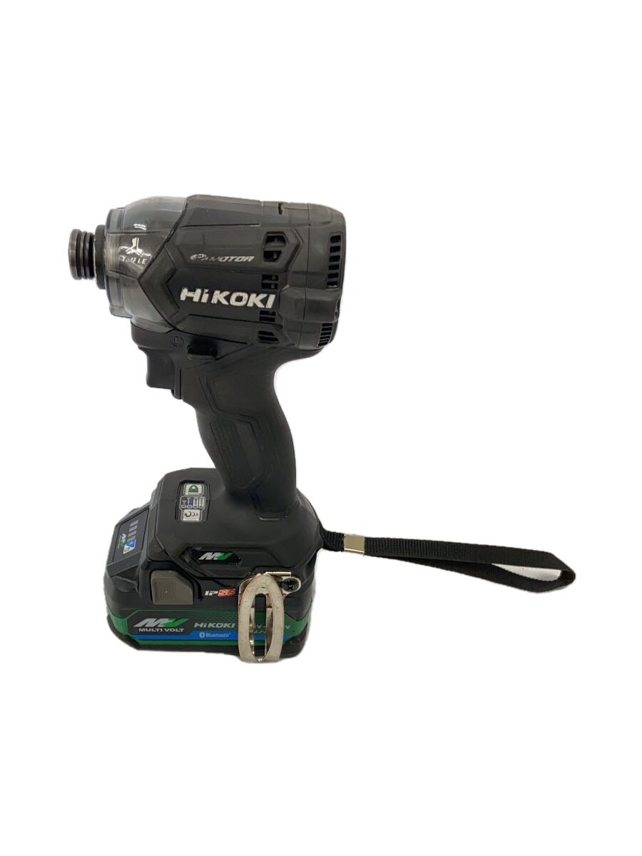 【中古】HiKOKI◆インパクトドライバー WH36DC(2XPBS) バッテリBSL36A18B×2、UC18YDL2、ケース【DIY用品】