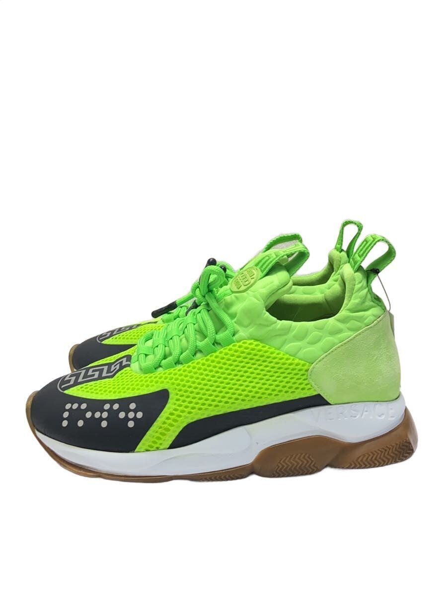 【中古】VERSACE◆ローカットスニーカー/41/GRN//【シューズ】