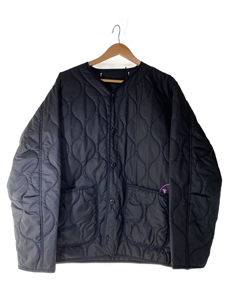 【中古】uniform experiment◆LINER QUILTING BLOUSON/キルティングジャケット/4/ポリエステル/BLK/UE-212011【メンズウェア】|2nd STREET 店