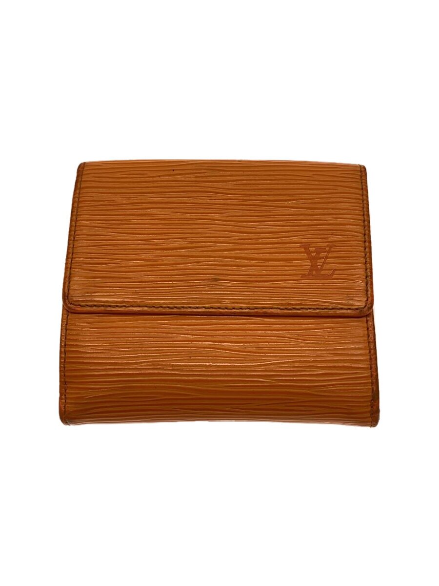 【中古】LOUIS VUITTON◆2つ折り紙入れ/なめし革/ORN/メンズ【服飾雑貨他】