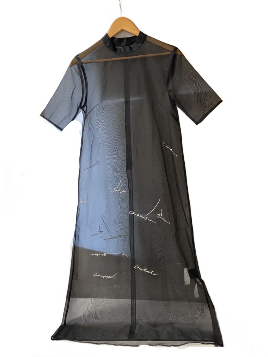 【中古】KEITA MARUYAMA◆SHEER LAYERED DRESS/半袖ワンピース/S/ポリエステル/BLK/02310520300【レディースウェア】|2nd STREET 店