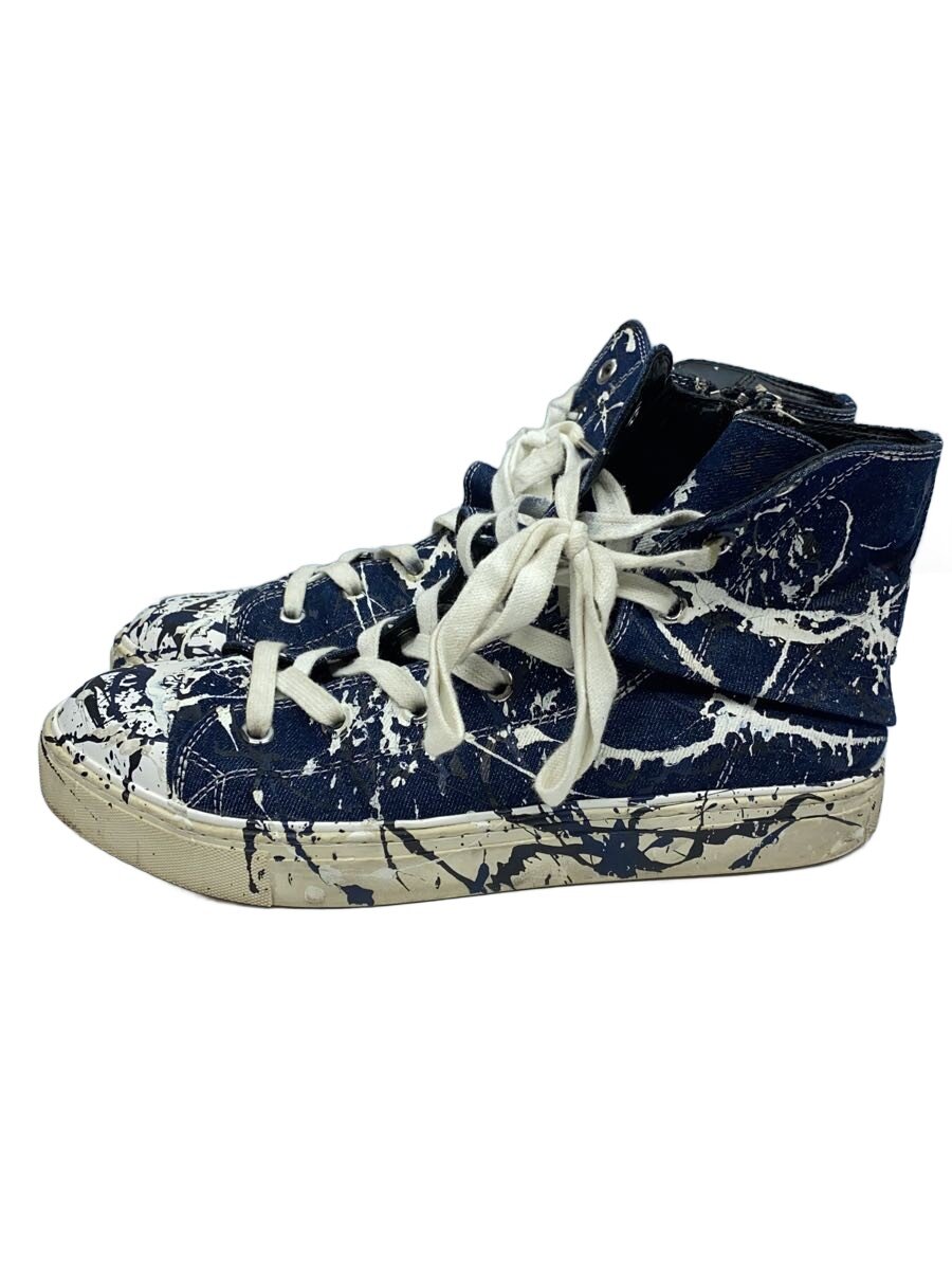 【中古】MIHARA YASUHIRO◆PAINT TWISTED SNEAKER/ハイカットスニーカー/42/IDG/ジーンズ/93270700【シューズ】