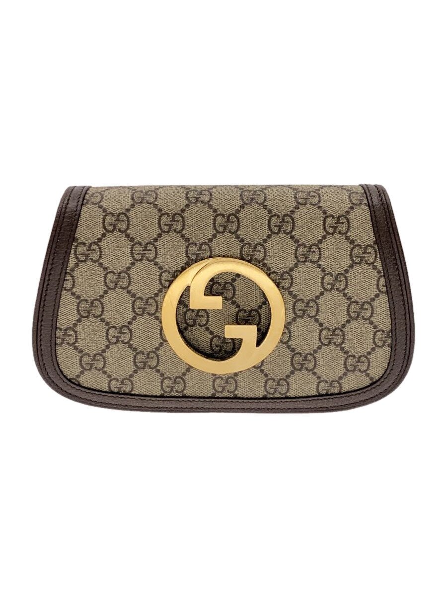 【中古】GUCCI◆御徒面子/--/BEG/総柄/703807【御徒面子】