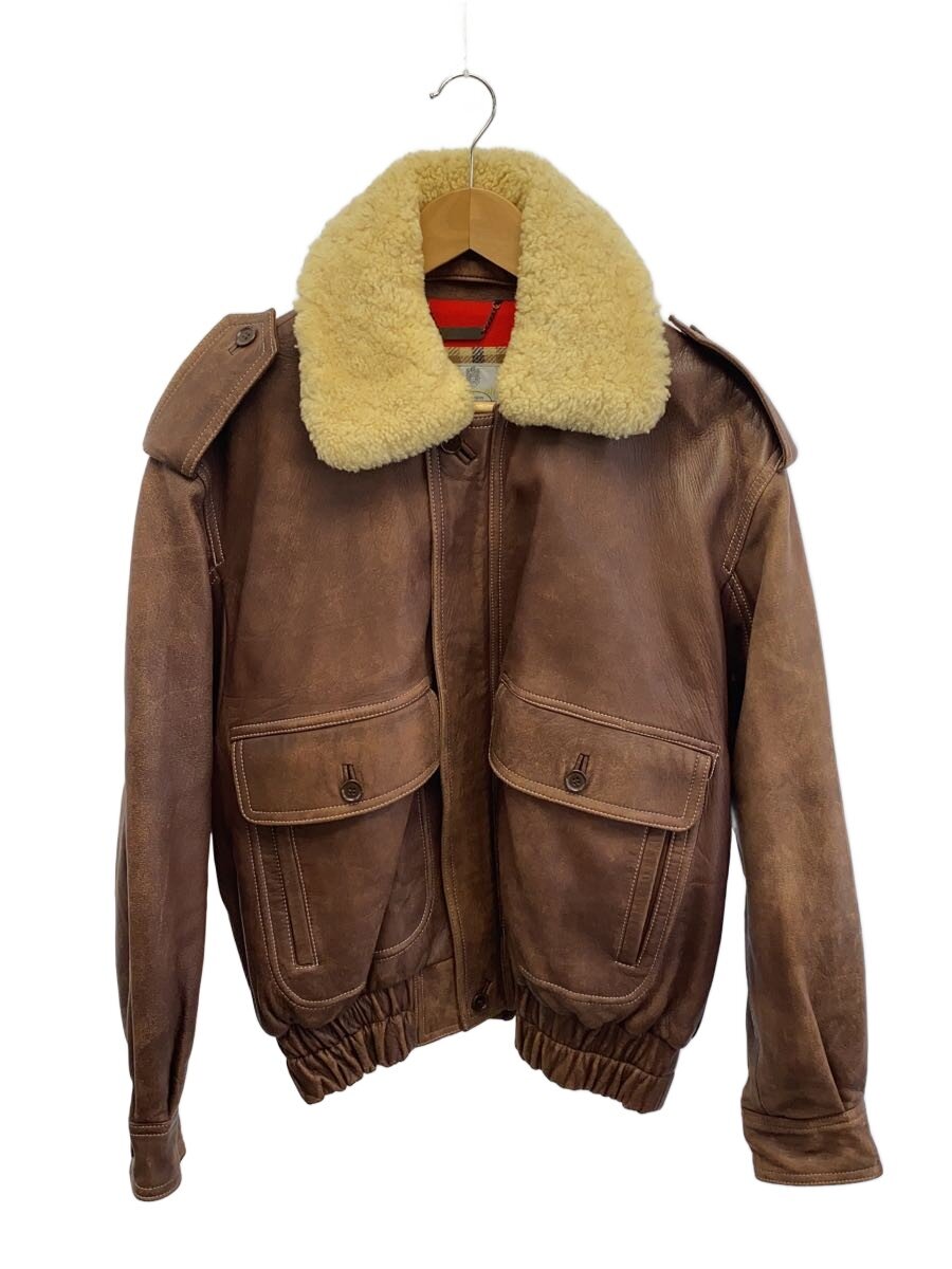 【中古】Aquascutum◆フライトジャケット/40/レザー/BRW【メンズウェア】｜2ｎｄ STREET 店