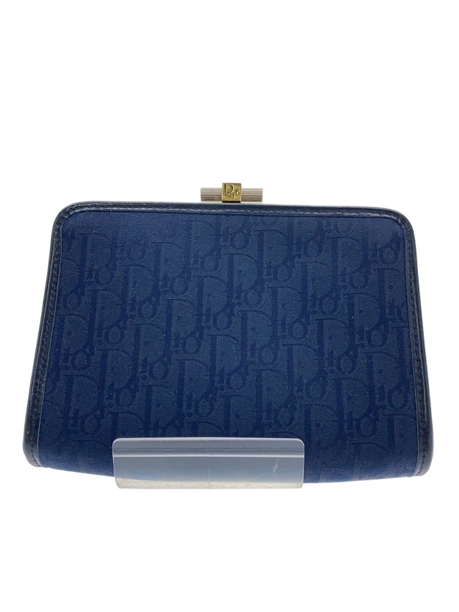 【中古】Christian Dior◆コインケース/--/NVY/総柄/レディース【服飾雑貨他】