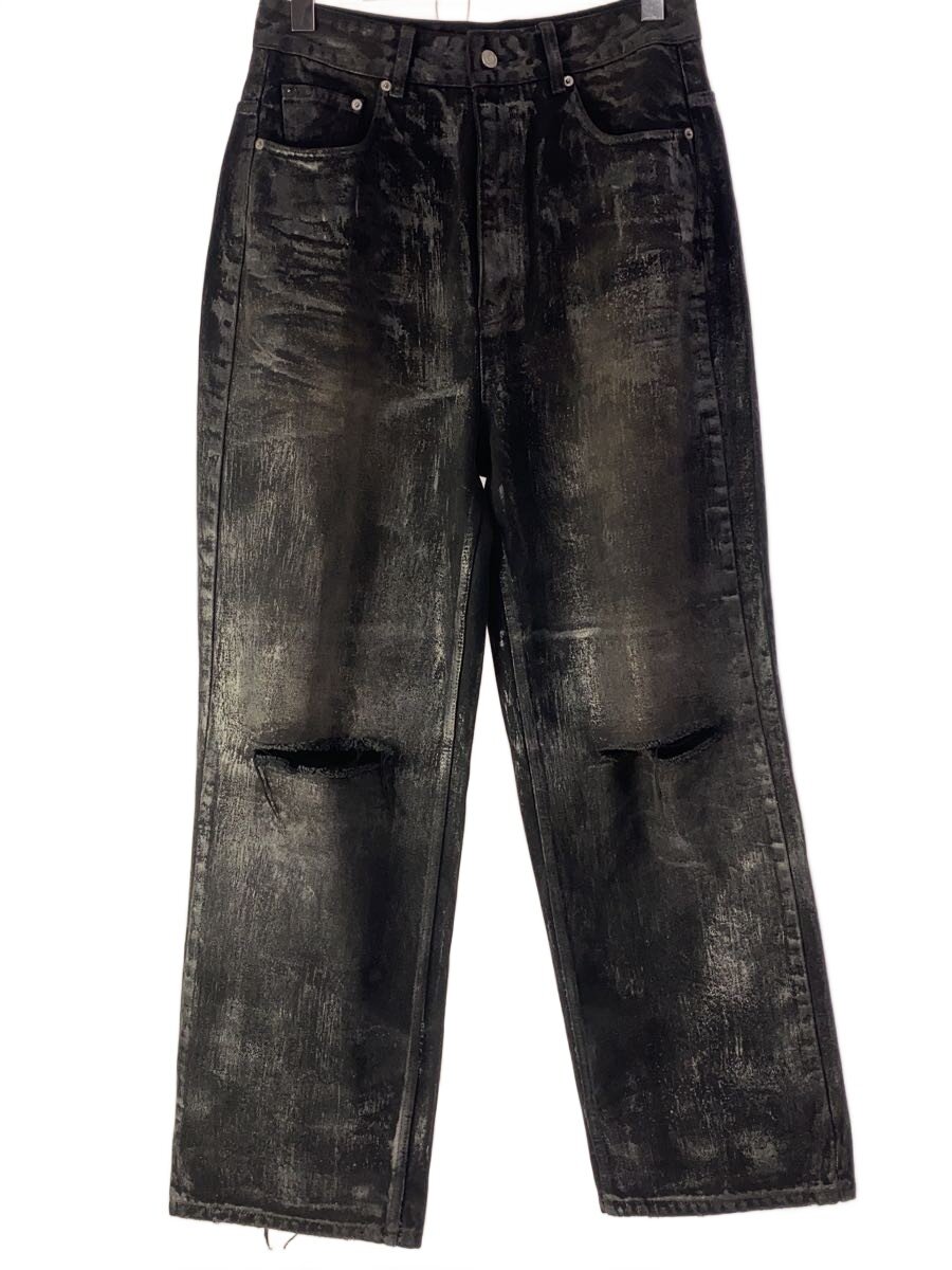 【中古】WE11DONE◆COATED WIDE DENIM/S/コットン/BLK/WD-DP1-23-342-M-BK//【メンズウェア】｜2ｎｄ STREET 店