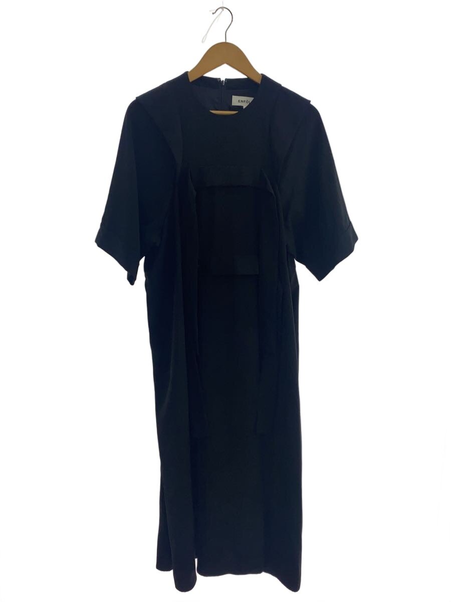 【中古】ENFOLD◆STRING DRAPE-DRESS/38/ポリエステル/BLK/300ha233-0570【レディースウェア】｜2ｎｄ STREET 店