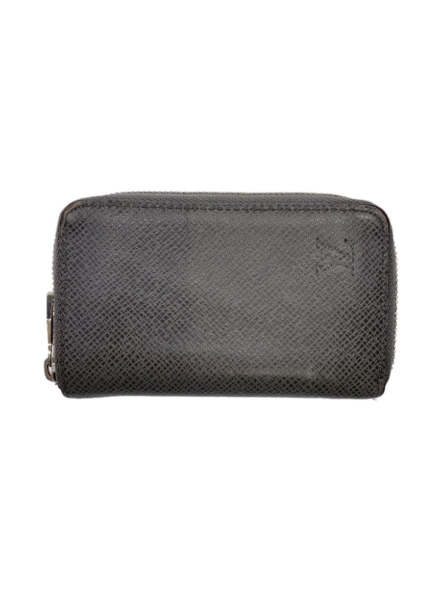 【中古】LOUIS VUITTON◆ジッピー・コインパース_タイガ_GRY/--/GRY/メンズ【服飾雑貨他】