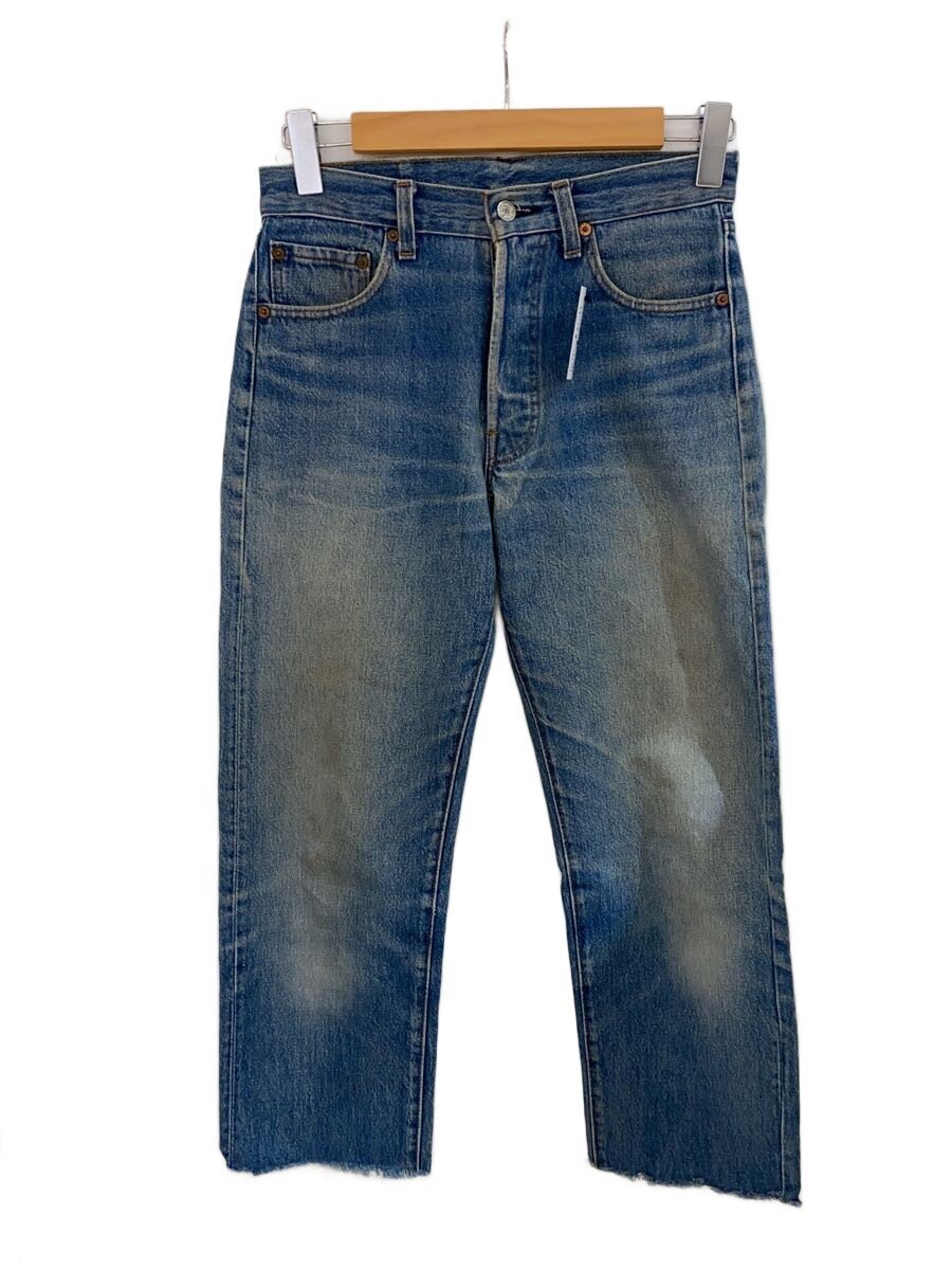 【中古】Levi’s◆80s/524目じるし/501/赤溜め桶/カットオフ/下つ方/29/ジーンズ/BLU/501【メンズウェア】