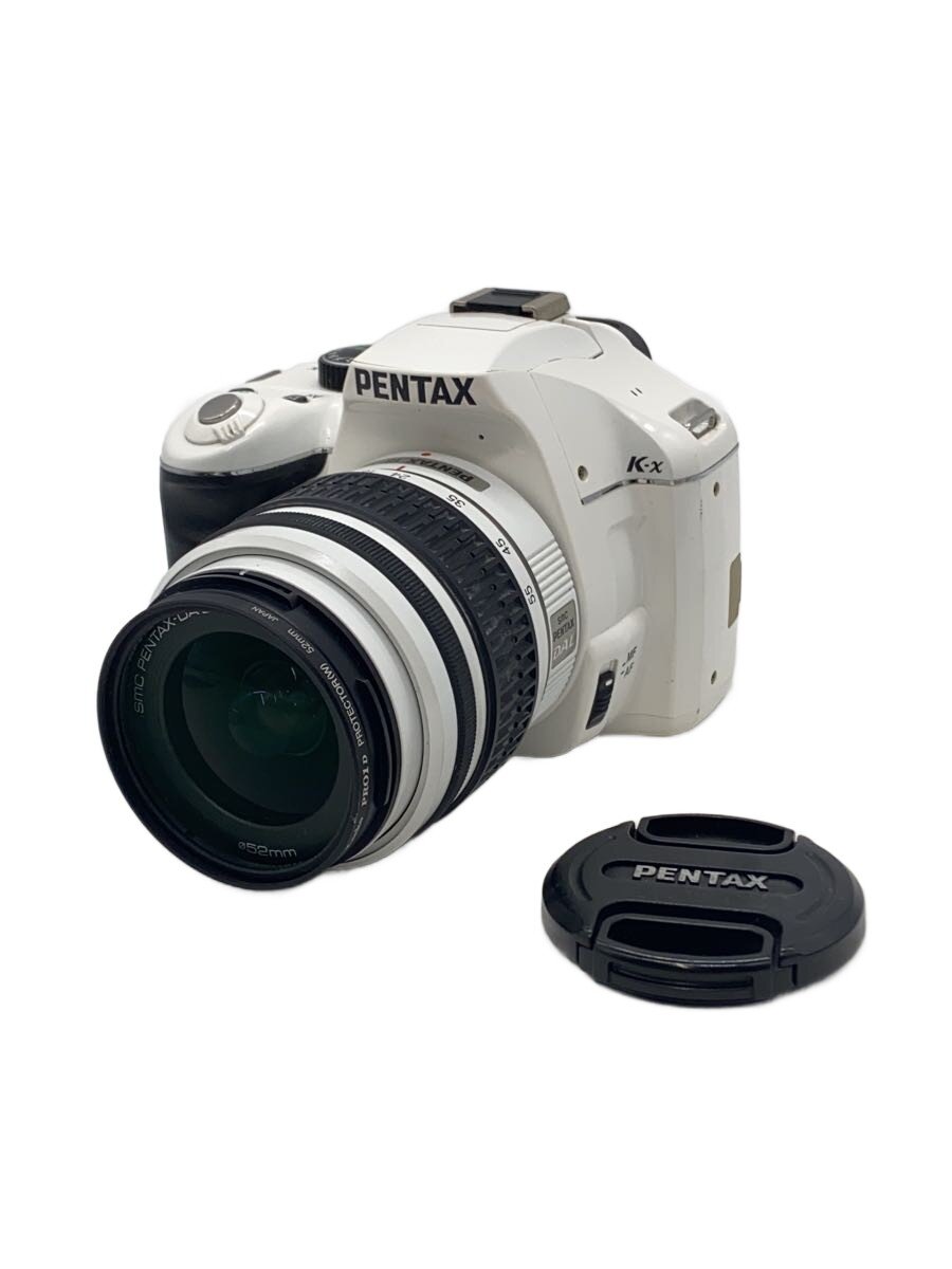 【中古】PENTAX◆デジタル一眼写真機 PENTAX K-x 水晶体一揃いの道具//【写真機】