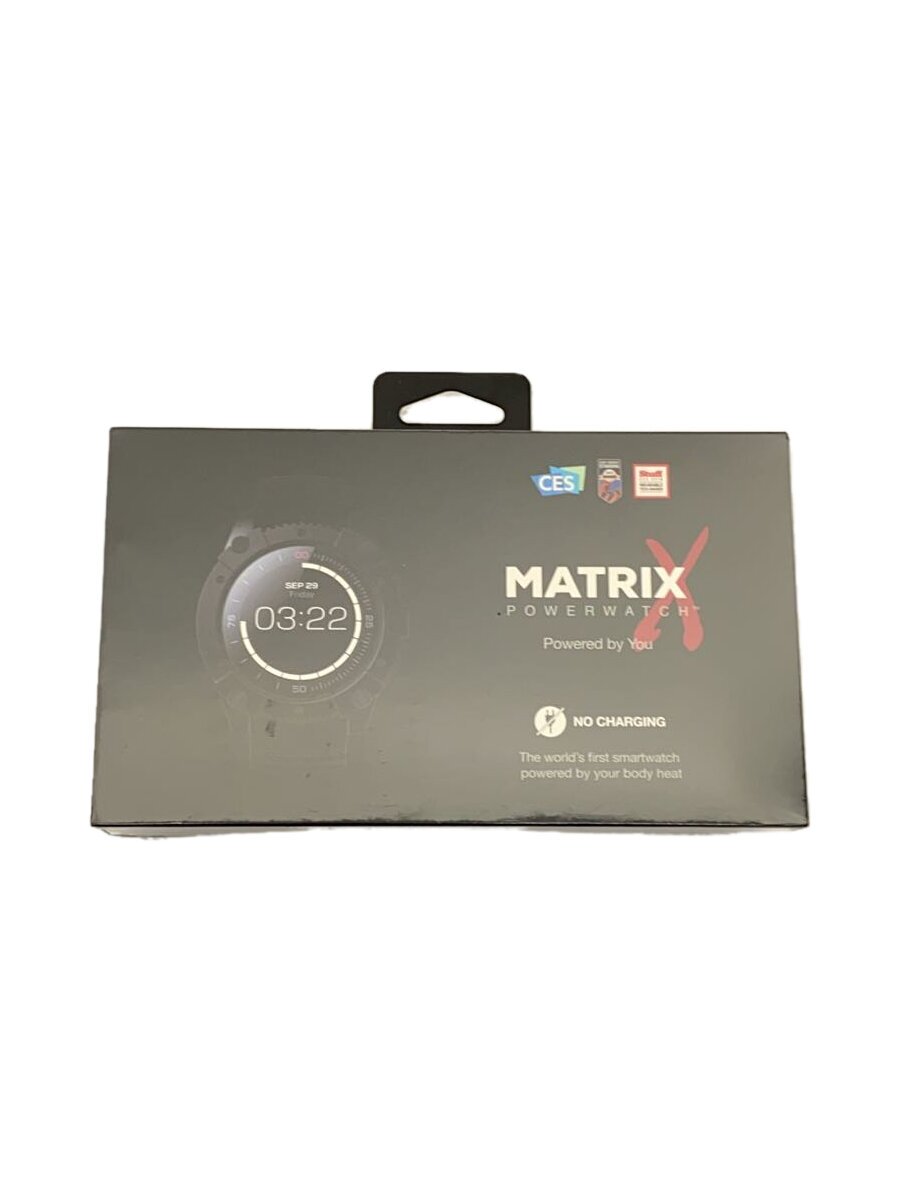 【中古】MATRIX◆腕時計/デジタル/ラバー/BLK/BLK/PW05JP【服飾雑貨他】|2nd STREET 店
