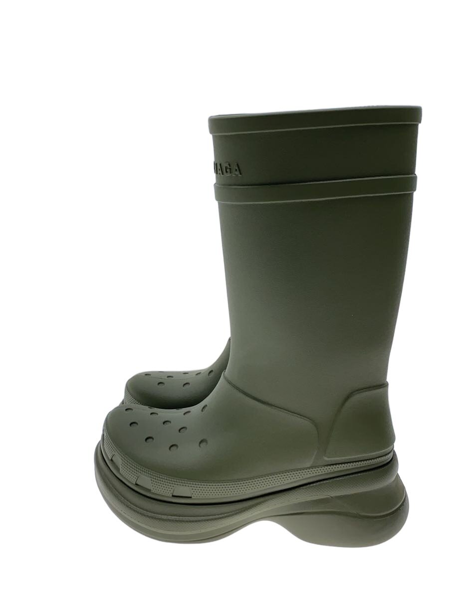 【中古】BALENCIAGA◆CROCS BOOT/ブーツ/41/KHK/677384【シューズ】｜2ｎｄ STREET 店