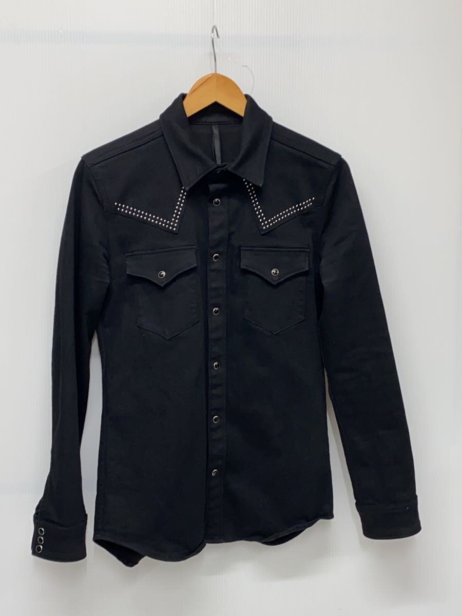 【中古】GalaabenD◆スタッズ/ウェスタンシャツ/コットン/BLK/無地【メンズウェア】｜2ｎｄ STREET 店