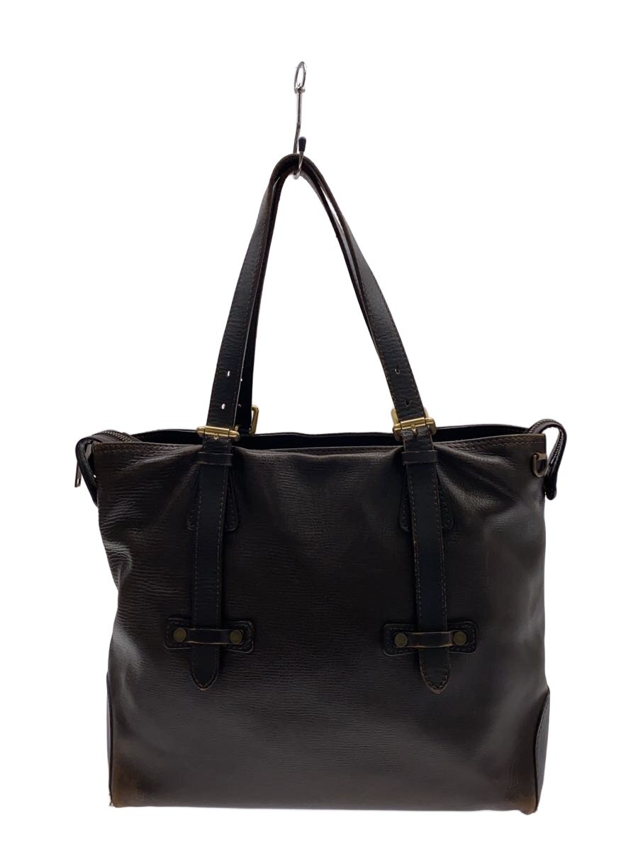 【中古】LOUIS VUITTON◆キオワ_モルモンの州/なめし革/BRW【御徒面子】