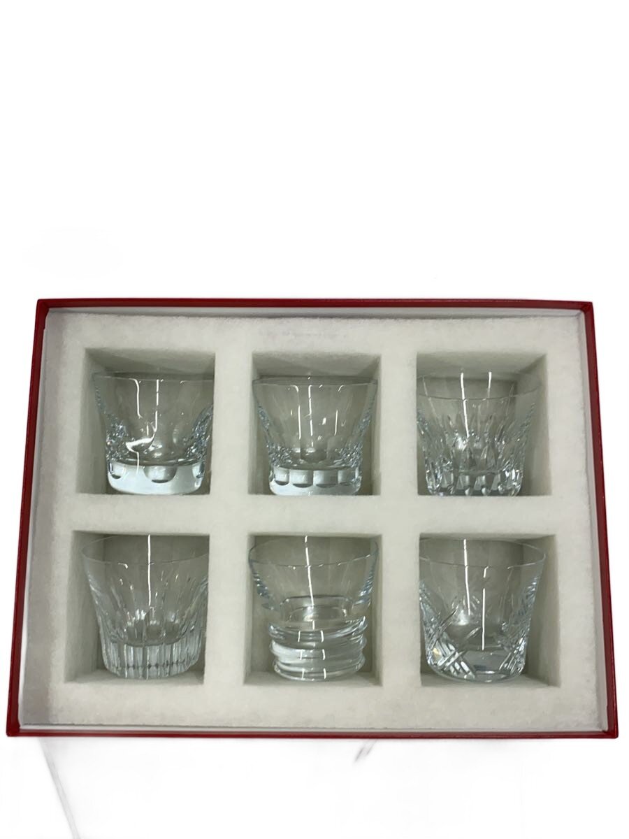 【中古】Baccarat◆水呑み/6点書き割り/CLR//【勝手もと装置】